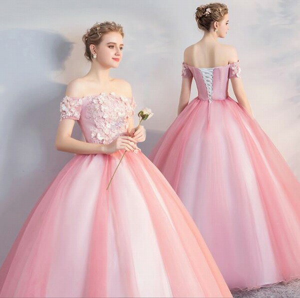 ウエディングドレス パーティードレス 二次会 結婚式 ブライドメイドドレス イブニングドレス 花嫁介添人