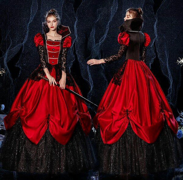 レディースドレス 誕生日 舞台ドレス レディースのお茶会の公演服 誕生日のドレス ヨーロッパ宮廷の公..