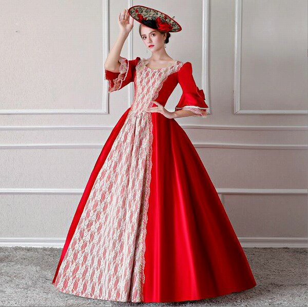 レディースドレス 誕生日 舞台ドレス レディースのお茶会の公演服 誕生日のドレス ヨーロッパ宮廷の公..