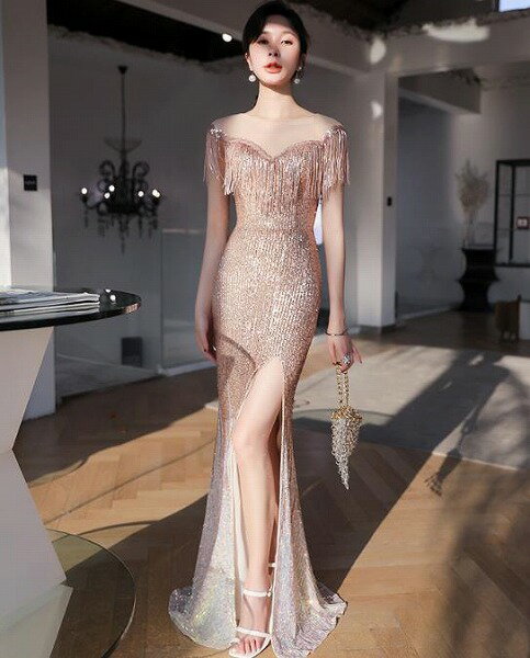 ウエディングドレス パーティードレス 二次会 結婚式 ブライドメイドドレス イブニングドレス 花嫁介添人