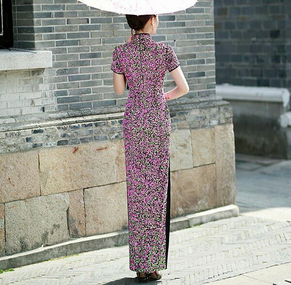 レディースファッション knのマーメイドドレス ロング丈 チャイナドレス ホストドレス 儀式用ドレス 中国ドレス ウェルカムウェア｜アングル3