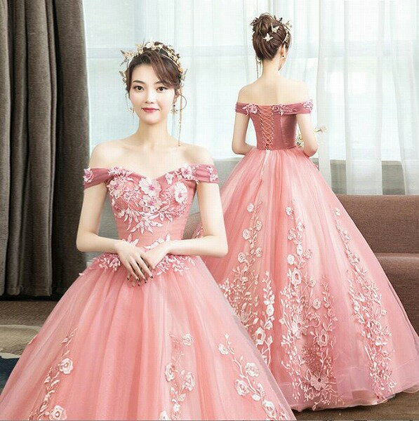 レディースファッション knのウエディングドレス パーティードレス 二次会 結婚式 ブライドメイドドレス イブニングドレス 花嫁介添人｜アングル2