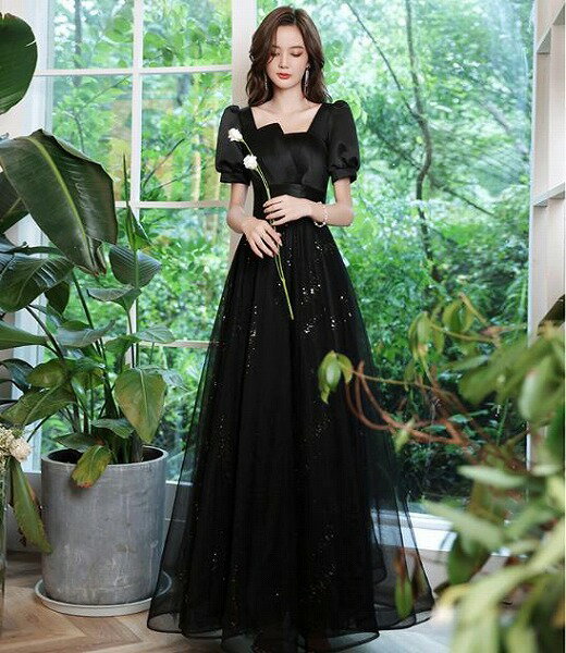 ウエディングドレス パーティードレス二次会 結婚式 披露宴 司会者 舞台衣装 イブニングドレス(4)