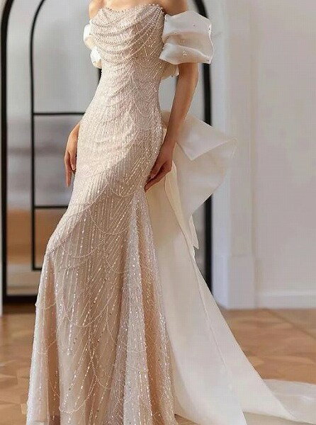 ウエディングドレス パーティードレス二次会 結婚式 披露宴 司会者 舞台衣装 イブニングドレス