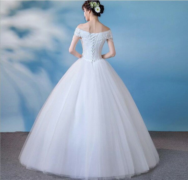 ドレス ウェディングドレス ロング丈 フォマールドレス パーティー 二次会 結婚式 大きいサイズ