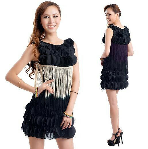 ラテンダンス衣装 タッセルダンス服 公演衣装 コスプレ 仮装団体服 パーティードレス