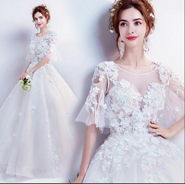 ウエディングドレス パーティードレス 二次会 結婚式 披露宴 司会者 花嫁 写真撮影 演奏会