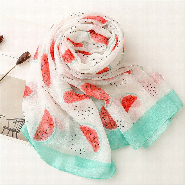 【新作】スイカニットソーマフラー