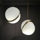 送料無料 ペンダントライト LED おしゃれ 北欧 アクリル 円形 丸型 半円形 レール リビング ダイニング キッチン インテリア レストラン 天井照明器具 ...