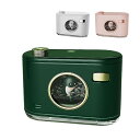 送料無料 加湿器 大容量 usb充電式 スチーム式 おしゃれ 卓上 小型 卓上加湿器 カメラ型 ミニ LEDライト付き 400ML 2モード オフィス 乾燥対策...