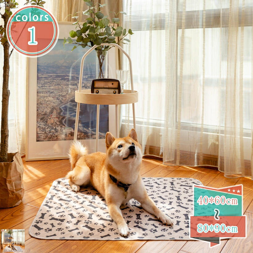 Mat, Plate - 2点入り ペットマット 滑らない マット 犬 猫用 床 フローリング フロアマット ひっかき防止 クッション ペット用 防水 速乾 介護 洗える 防滑 傷防止 かわいい おしゃれ 繰り返し使用可能 おしっこパッド トイレマット shop-kosugi