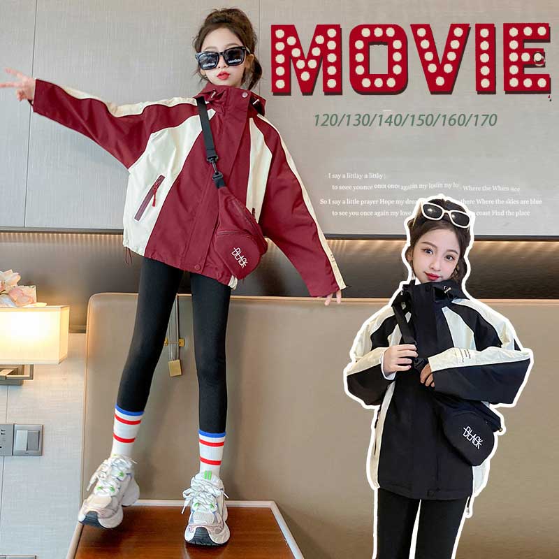 ジャケット キッズ アウター 春秋 トップス ジャンパー フード付き 子供服 女の子 男の子 ベビー服 パーカー スポーツ おしゃれ 可愛い コート 上着 ジュ...