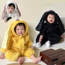 ロンパース キッズ ベビー うさぎ 女の子 男の子 着ぐるみ ベビー 前開き パジャマ 子供 ベビー服 可愛い 女の子 男の子 カバーオール 秋冬 ロンパース 長袖 ハロウィン コスプレ 子供 仮装 クリスマス コスチューム キッズ 動物 赤ちゃん コスプレ ジャンプスーツ