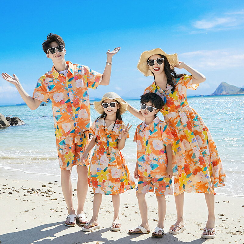 親子コーデ シャツ 親子 ペアルック 親子ペア アロハシャツ 花柄 ワンピース ママ パパ 女の子 男の子 リンクコーデ メンズ レディース キッズ ゆったり ハワイ 旅行 家族お揃い 夏服 リゾート 家族 ビーチウエア 兄弟 姉妹 家族 プレゼント ペア カップル 兄弟 姉妹