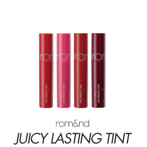 国内発送 韓国コスメ 口紅 メール便発送 rom&nd ロムアンド ジューシー ジューシー ラスティング ティント JUICY LASTING TINT #リップティント #落ちにくい #鮮やかな発色 #持続力のサムネイル