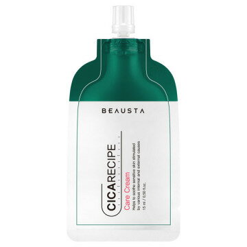 国内発送 韓国コスメスキンケア BEAUSTA(ビュースタ) シカレシピ ケアクリーム 15ml CICARECIPE CARE CREAM