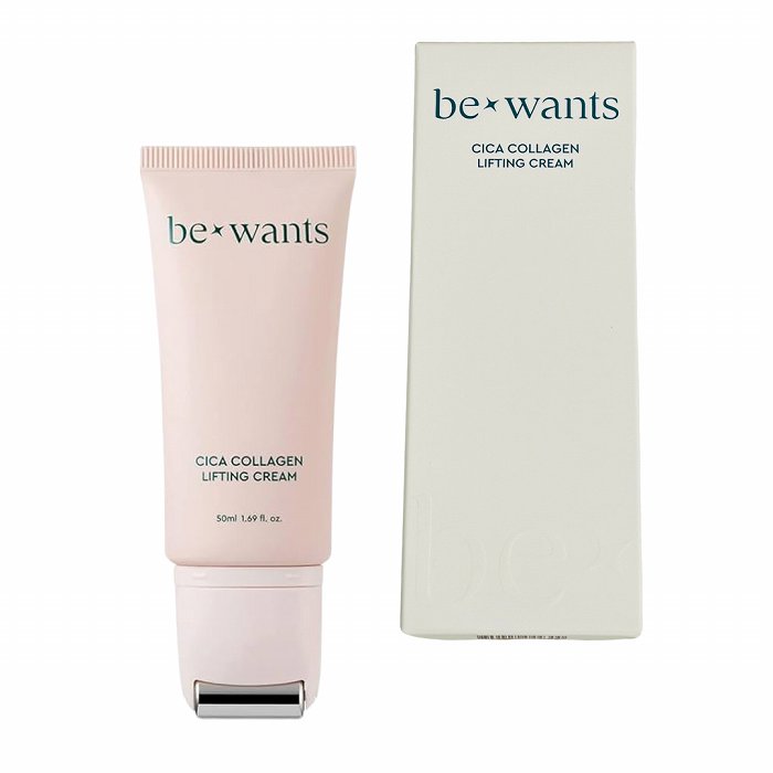 送料無料 国内発送 保湿 bewants (ビーウォンツ) シカ コラーゲンリフティングクリーム 50ml CICA ツボクサ コラーゲン ハリクリーム エイジングケア クリーム 保湿ケア 乾燥 肌荒れ スキンケア 美肌ケア 乾燥肌 BE+WANTS リフトアップ カッサ