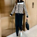 スウェット ジャージ レディース ロングパンツ 長袖 ハイネック ストリート ウエストリボン ハイウエスト 前開き カジュアル おしゃれ かっこいい レトロ ア...