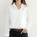 トップス レディース シャツ ブラウス 袖 ネック 無地 夏 秋 大人 かわいい 上品 きれいめ お洒落 シンプル カジュアル ナチュラル フェミニン 休日 お出かけ デート 普段使い 着回し 重ね着 通勤 通学 学生 OL オフィス ホワイト ピンク ブラック 3色展開 S M L XL 2XL