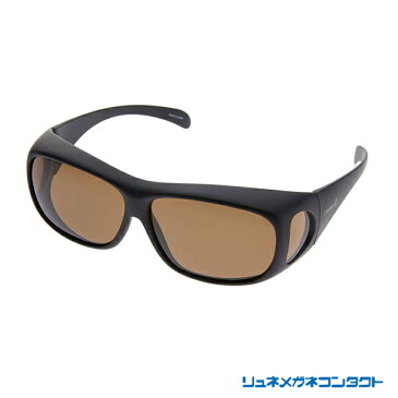 【枚数限定!最大500円OFFクーポン配布中】【送料無料】 Coleman(コールマン) メガネの上から掛けられるオーバーサングラス 偏光レンズ マットブラック CO3012-2