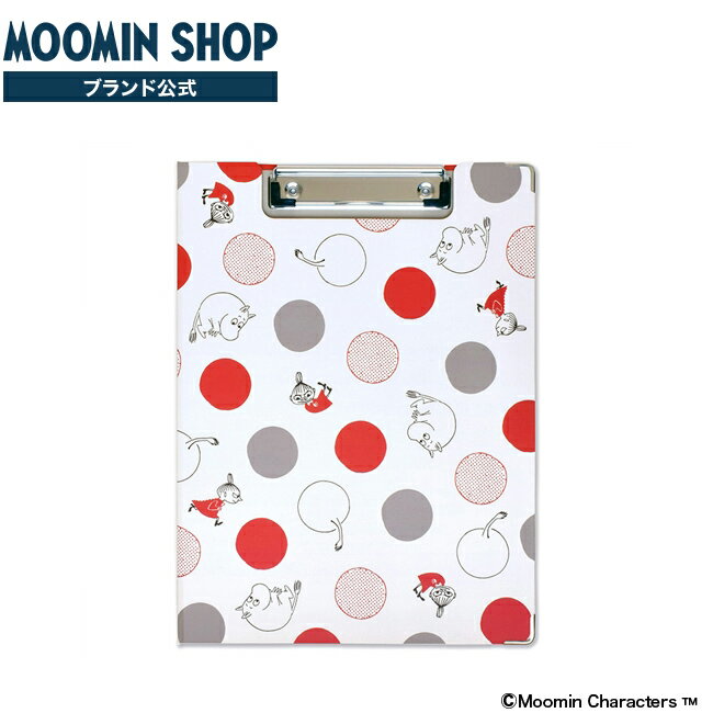 クリップボード Circleホワイト グレー