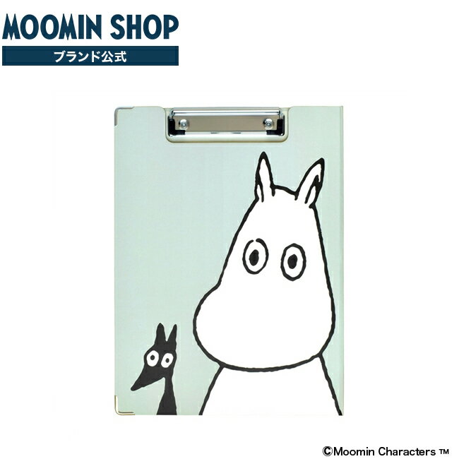 左閉じクリップボード ムーミン&ソフス サックスブルー