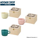 ムーミン 木箱入マグ kavely キャベリー (クリーム/ピンク/ビリジアン)