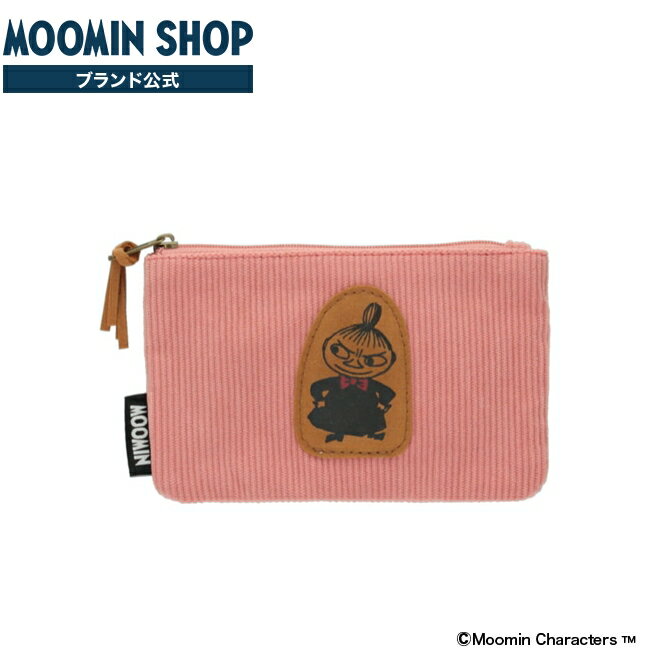【MM】1800コーデュロイ フラットポーチ リトルミイ（PK）4352