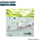 ムーミン MOOMIN TRIBUTE WORKS ハンカチ 6月の行進 グレー