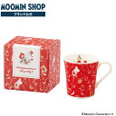 MOOMINMAMMA'S TEA PARTY マグ(レッド) マグカップ　レッド　ムーミン　ギフト　贈り物　プレゼント