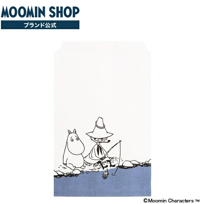 楽天MOOMIN SHOP 楽天市場店インディゴ MOOMIN ムーミン|スナフキン ラッピング袋 平袋 ブルー