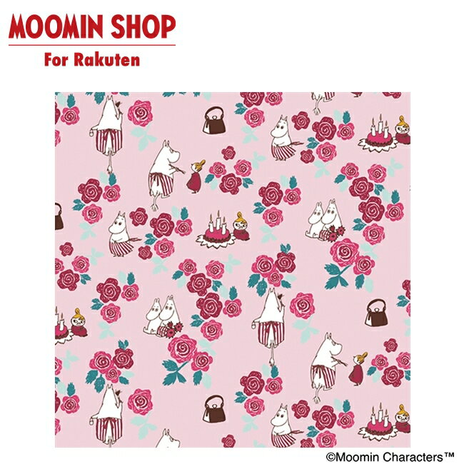 MOOMIN ラッピング ミニペーパー 包装紙 ピンク 2枚入 ムーミン ムーミンママ リトルミイ