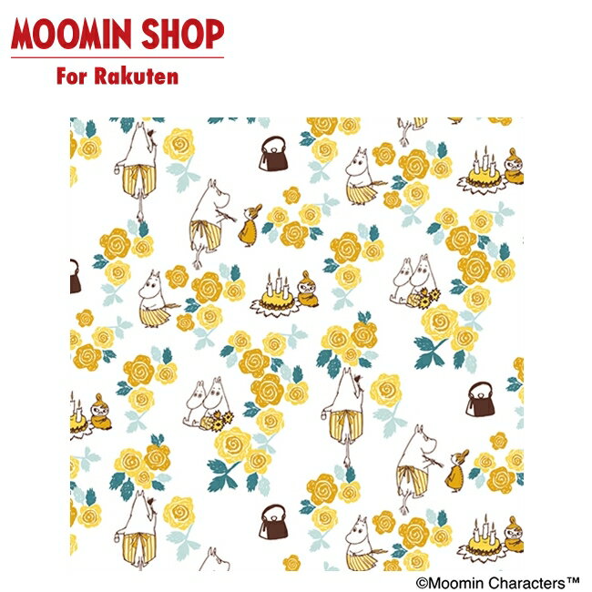 MOOMIN ラッピング ミニペーパー 包装紙 イエロー 2枚入 ムーミン ムーミンママ リトルミイ