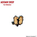 【公式店限定】 MOOMIN クリアウッドブローチ ムーミンとスノークのおじょうさん dance 【ムーミン谷の彗星】