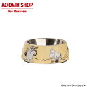 MOOMIN ペットフードボウルM イエロー muurla