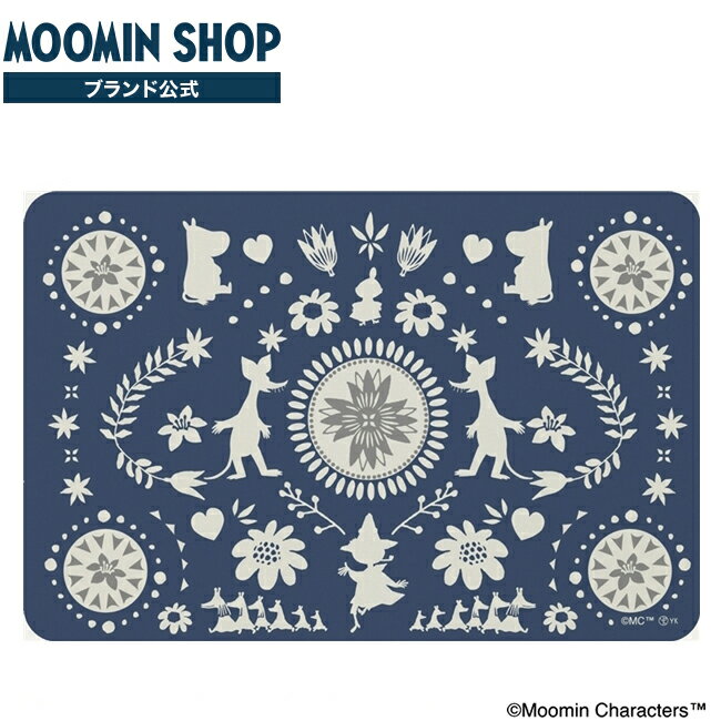 ムーミン 珪藻土入り ソフトバスマット フォーク