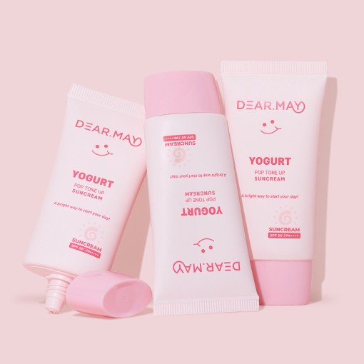 【海外通販特集最大50％ポイントバック】【DEARMAY】 シリアルポップトーンアップ日焼け止め　SPF50+PA++++　サラッとトーンアップでナチュラルベース完成