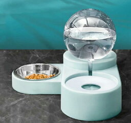ペットボウル 新鮮な水であることを保証する自動給水器 転覆防止 犬ボウル 猫ボウル