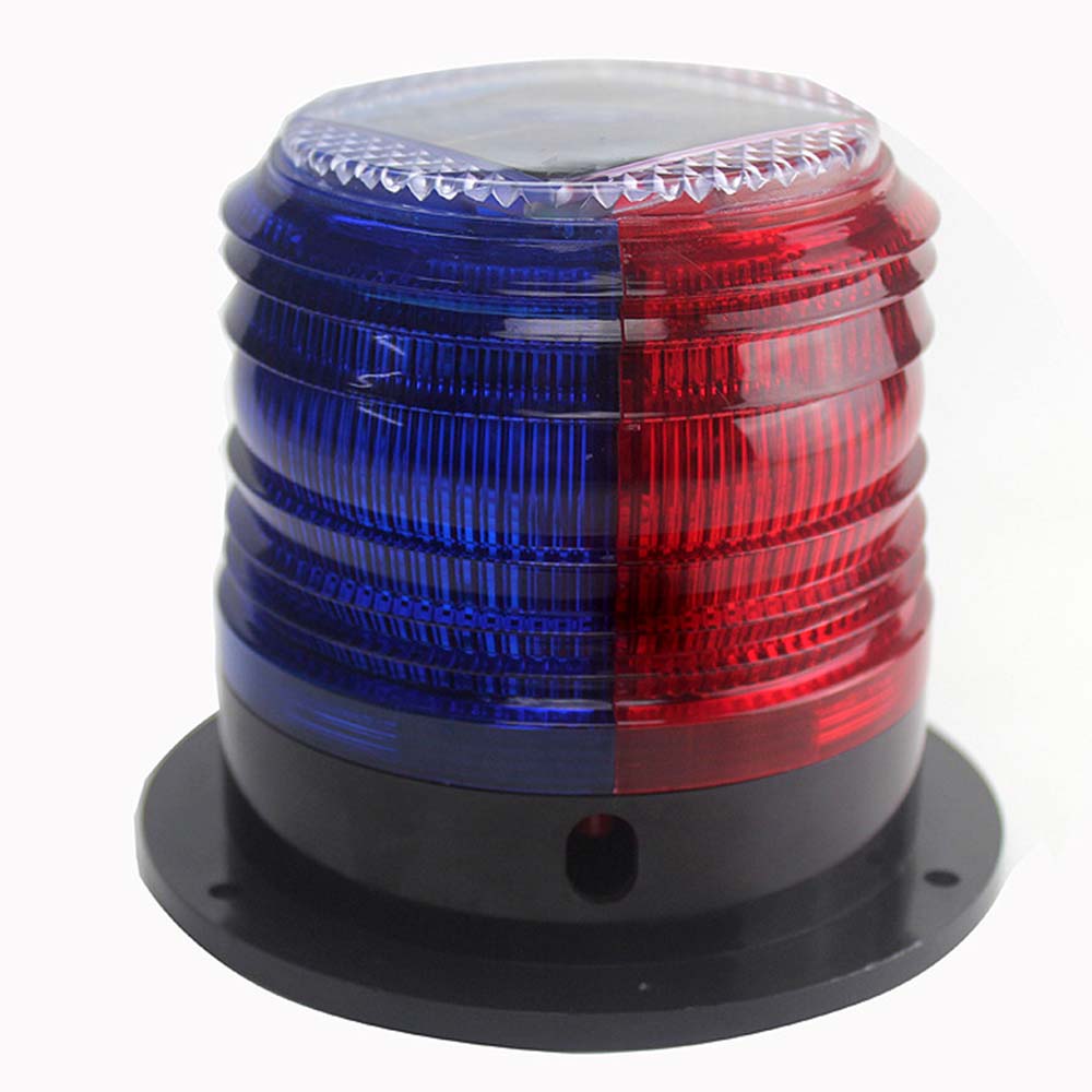 LED警告灯 非常信号灯 ストロボ フラッシュ ソーラーライト ソーラー充電式 点滅可 マグネット付き 配..