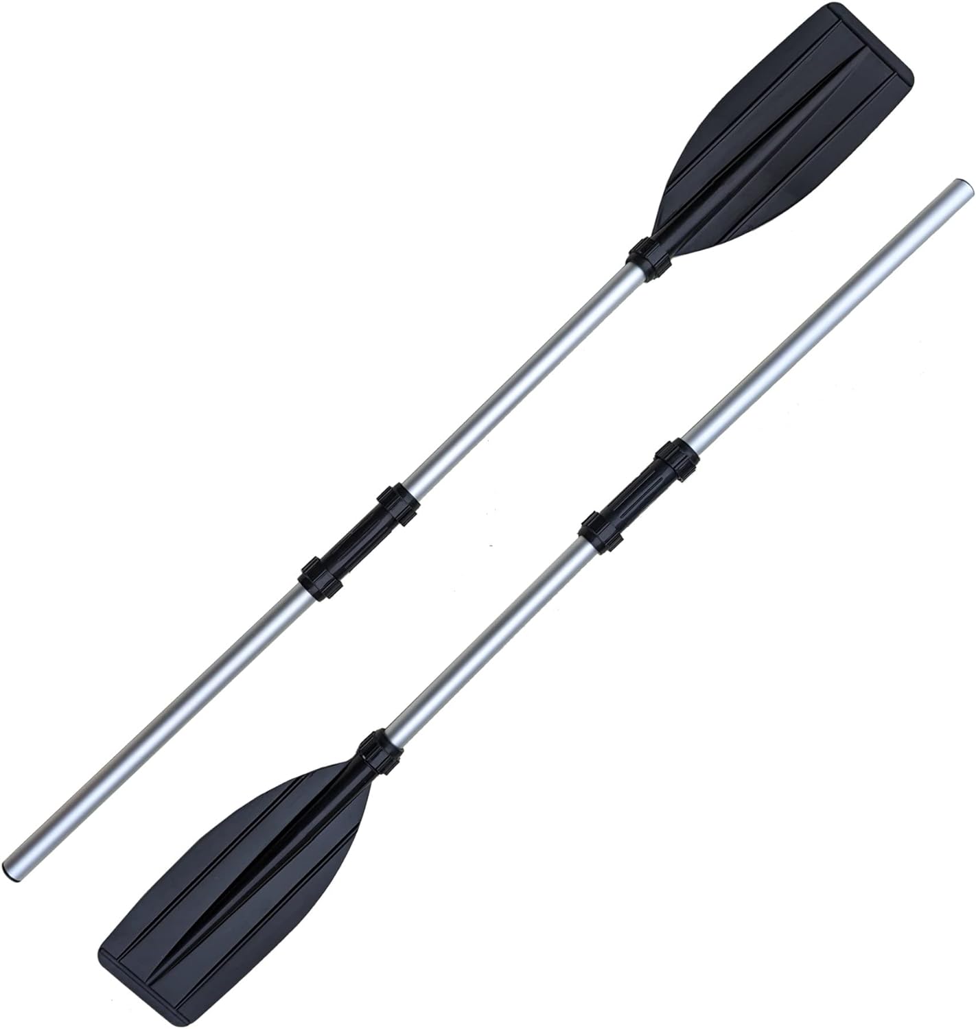 「10%OFFクーポン配布中」アルミオール ゴムボート 2本セット 軽量 パドルボード 2way 釣り 川 アウトドア 海 アルミ製 カヤック ボートオール