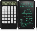 【ポイント 5倍UP !】電卓付き電子メモ帳 12ビット電子メモ帳 充電式 軽量 多機能 小型学習液晶パネル 2in1 ビジネス電卓 兼用 税計算 6.5型 Type C 充電式 経理部長兼用