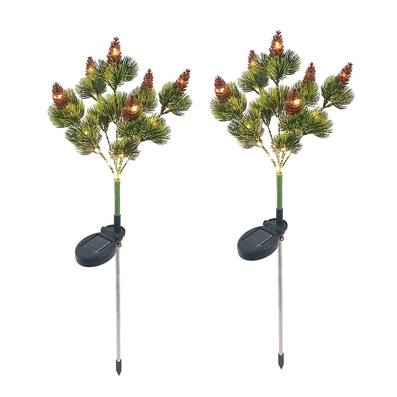 2本セットソーラーライトLEDクリ...