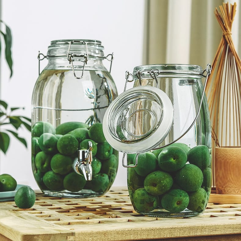 【ポイント 5倍UP !】2L ピッチャー 冷水筒 蛇口付き 水タンク DIY 麦茶ポット ティーポット 飲料水バケット ドリンクピッチャー 大容量 洗いやすい フルーツティーポット ウォーターピッチャー 家庭用