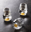 ショットグラス ダイヤカット 金箔くず ミニ15ml 6個セット おしゃれ プレゼンド ギフト