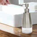 詰め替え用キッチンディスペンサー ハンドソープディスペンサー 洗剤ボトル シャンプデイスペンサー 350ml 手動 押しタイプ ポンプ式 手洗い 詰め替え ハン...