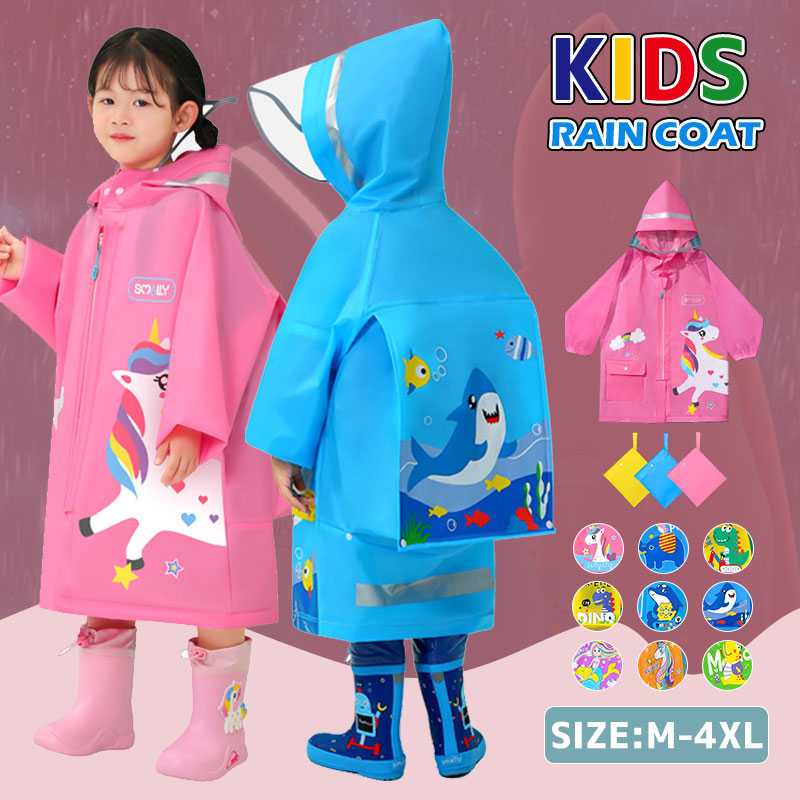 スマートデザイン:レインジャケット透明な帽子のつばは良いビジョンを提供し、反射設計は、あなたの子供のための余分な安全性と楽しみを提供するだけでなく、乾燥を保つだけでなく、夜にあなたの子供をより安全にします。完全な保護:袖とフード付き雨のポンチョは、悪い雨の風の天候であなたの子供に完全な保護を提供することができます。便利な使用:それは彼らが学校に背中にバックパックを運ぶか、遊びに出かけている間、彼らが着用することができる子供のためのレインコートです。快適なサイクリングやランニング、アクティビティを自由に楽しめます。また、ポータブル収納バッグを取り付けた上で、濡れた場合はバッグに入れることができます。オケージョン:雨ポンチョジャケットは、子供/男の子/女の子、ライディング/サイクリング/キャンプ/トレッキング/ランニング/登山やその他の屋外活動に適し、雨や雪の季節に外出先や旅行の必要性に合います。