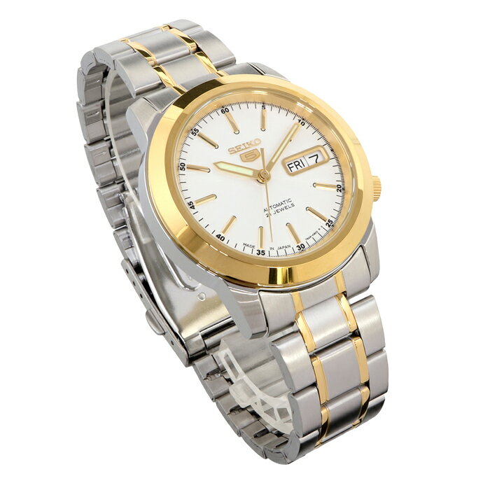 SEIKO 腕時計 セイコー 時計 ウォッチ 【日本製 Made in Japan】 セイコー5 自動巻き ビジネス カジュアル メンズ SNKE54J1 海外モデル [並行輸入品]