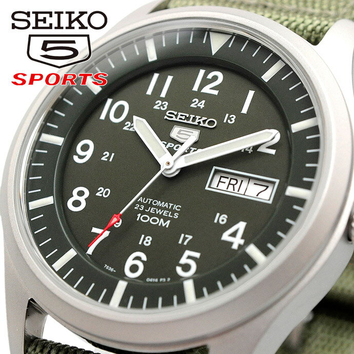 ファイブスポーツ SEIKO 腕時計 セイコー 時計 ウォッチ セイコーファイブスポーツ 自動巻き ビジネス カジュアル メンズ SNZG09K1 海外モデル [並行輸入品]