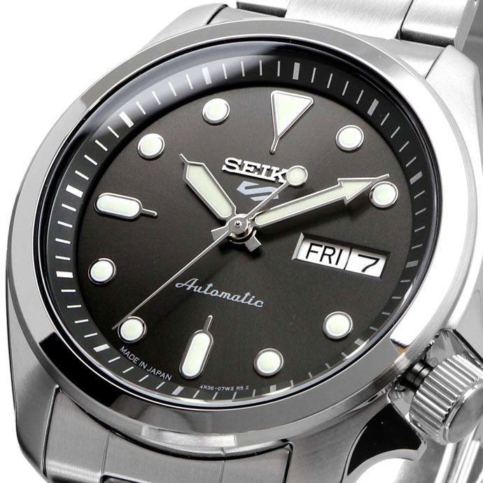 【お買い物マラソン期間限定 店内ポイント最大60倍 】 SEIKO 腕時計 セイコー 時計 ウォッチ 【日本製 Made in Japan】 セイコーファイブ 5スポーツ 流通限定モデル ソリッドボーイ Solid Boy Sports Style 自動巻き メンズ SRPE51 海外モデル 並行輸入品