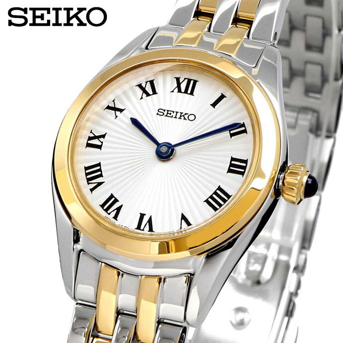 SEIKO 腕時計 セイコー 時計 ウォッチ クオーツ レディース SWR038P1 シルバー×ゴールド [並行輸入品]